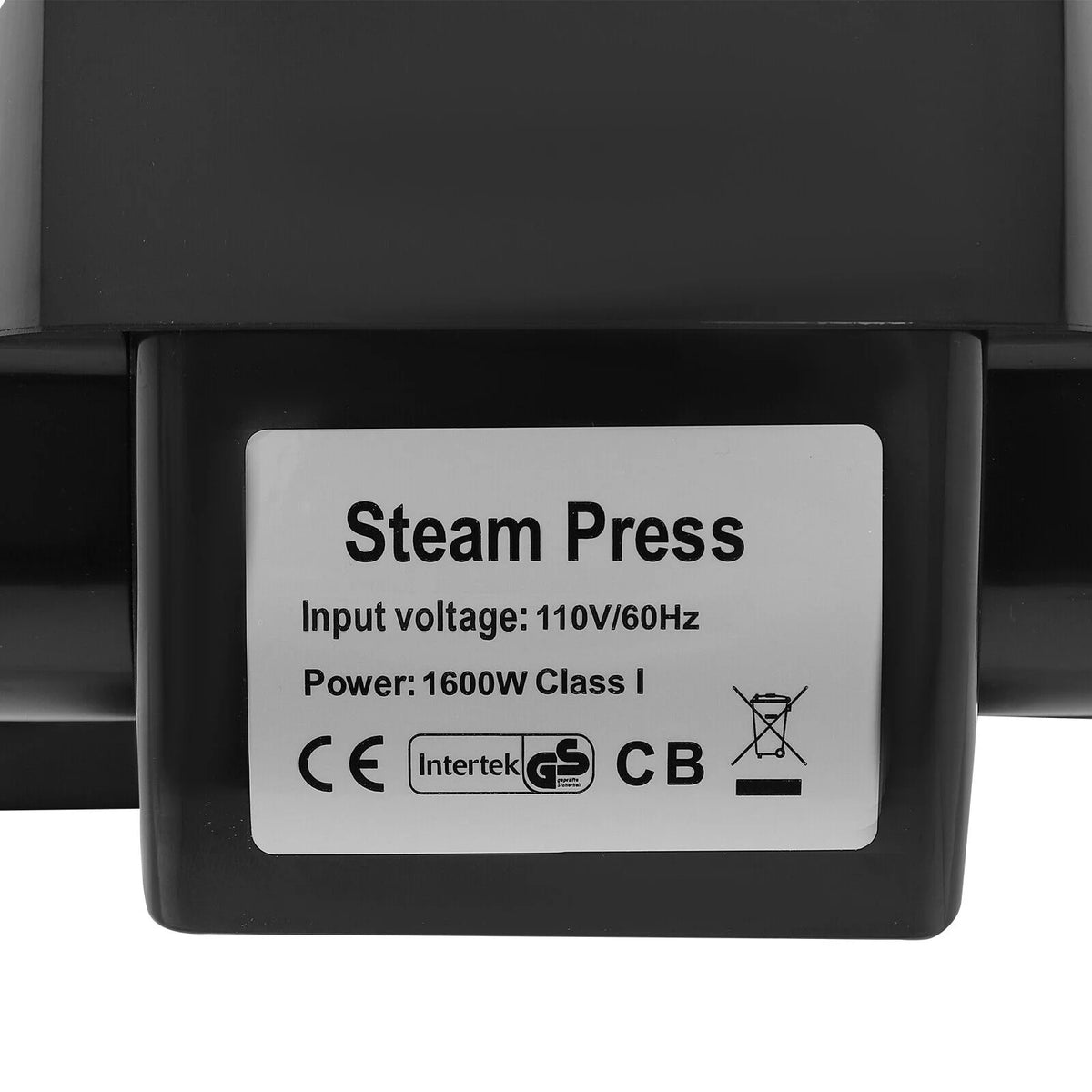 1600W Intelligent Steam Fabric Press - Touch Screen Steam Iron with 5 Modes - Model 8810D for Quick & Efficient Wrinkle Removal