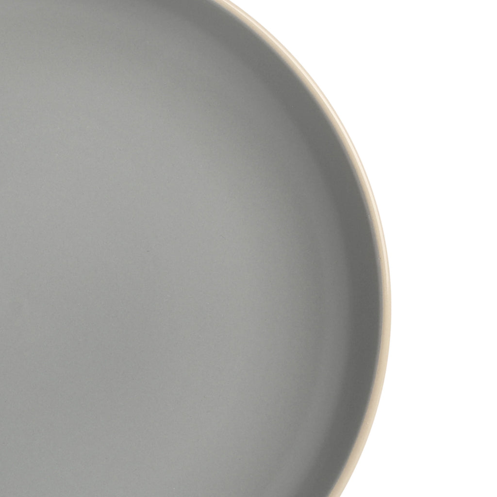 Gibson Home Rockaway 32 Piece Dinnerware Set - Gray