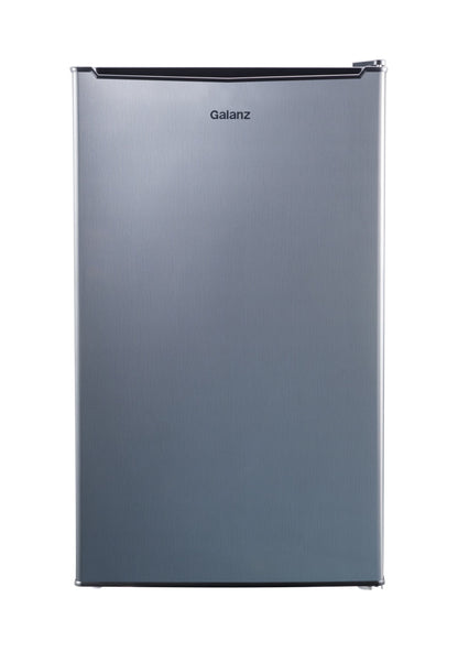 Galanz 3.3 Cu ft One Door Mini Fridge, Black Estar, New