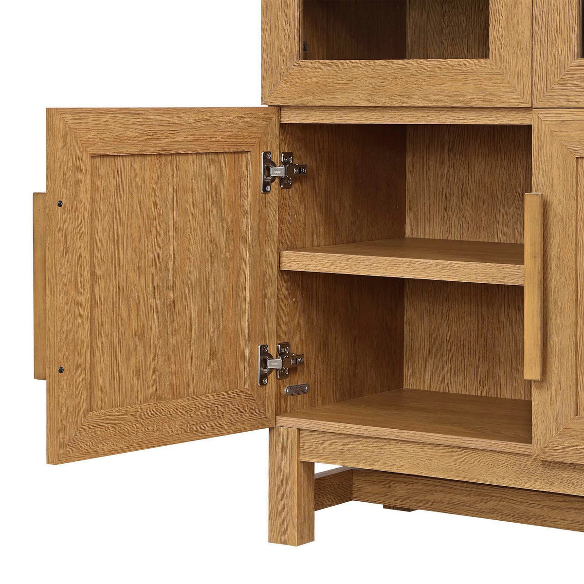 Better Homes & Gardens Juliet Kitchen Rounded Arch Cabinet, Rich Black