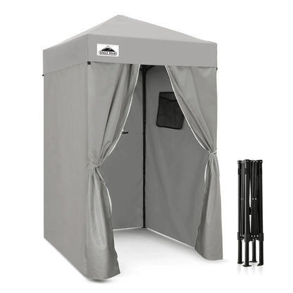 EAGLE PEAK Flex Ultra Compact 4 ft x 4 ft Pop-up Changing Room Canopy, Portable Privacy Cabana