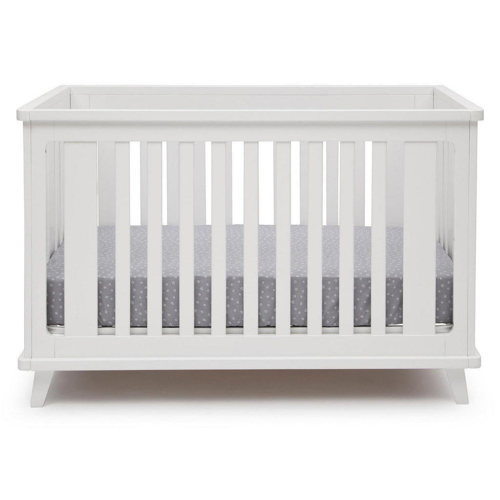Delta Children Ava 3-in-1 Convertible Baby Crib. White