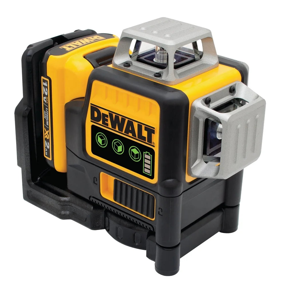 DeWalt 12V MAX Cordless Green Line Laser 3 x 360 Professional Laser Level