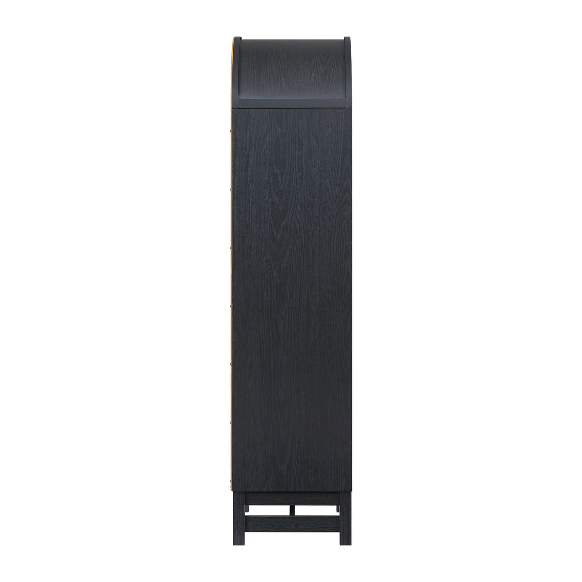 Better Homes & Gardens Juliet Narrow Arch Bookcase, Deep Green and Light Honey