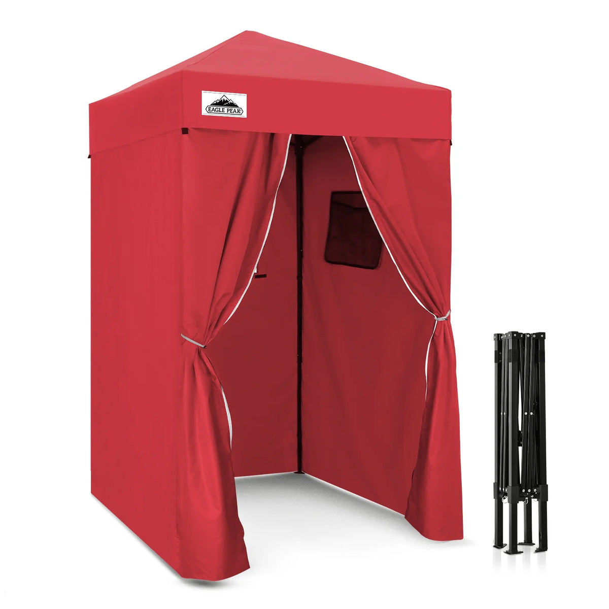 EAGLE PEAK Flex Ultra Compact 4 ft x 4 ft Pop-up Changing Room Canopy, Portable Privacy Cabana
