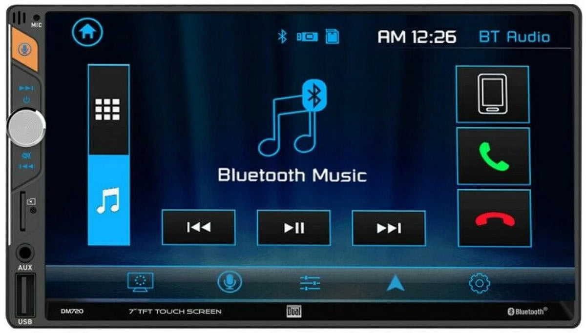 FITS GM-CAR-TRUCK-VAN-SUV AM/FM USB/BLUETOOTH TOUCHSCREEN CAR RADIO STEREO PKG.  INCLUDES VEHICLE SPECIFIC INSTALLATION HARDWARE INCLUDING DASH KIT, WIRE HARNESS, AND ANTENNA ADAPTER WHEN REQIR