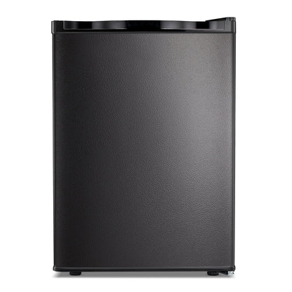 KNDKO 2.6Cu.ft Upright Freezer, Mini Freezer with Reversible Single Door, Removable Shelves, Adjustable Thermostat for Home/Kitchen/Office, Silver