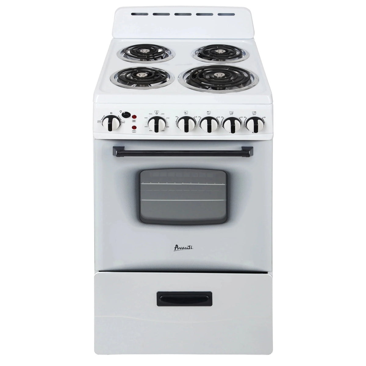 Avanti 20" Electric Range Oven with Framed Glass Door, in Stainless Steel (ERU200P3S)
