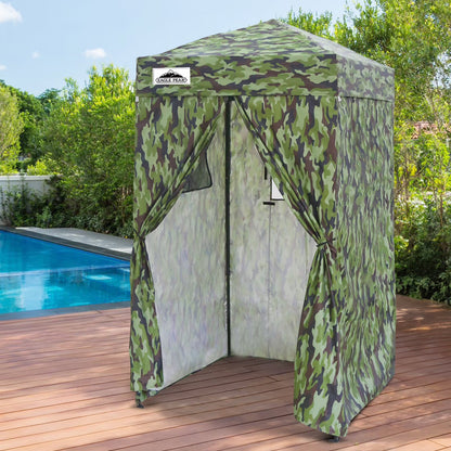 EAGLE PEAK Flex Ultra Compact 4 ft x 4 ft Pop-up Changing Room Canopy, Portable Privacy Cabana