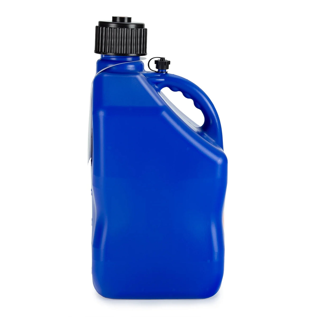 VP Racing 3532-CA, 5.5-Gallon Square Motorsport Jug Blue (3 Pack), w/Utility Jug Battery Powered Fuel Transfer Pump (1 Pack)