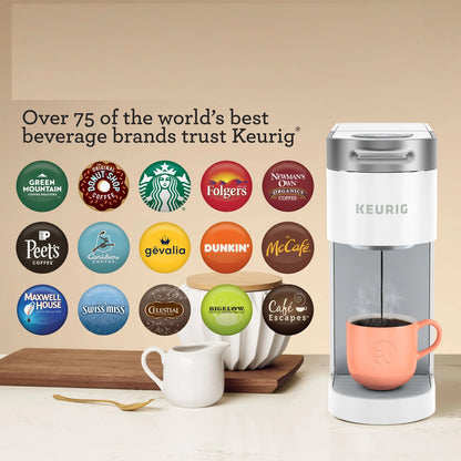 Keurig K-Slim Black Single-Serve K-Cup Pod Coffee Maker
