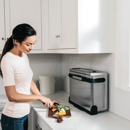 Ninja?? SP101 Foodia?�� 8-in-1 Digital Air Fry Oven, Flip-Away for Storage, Dehydrate, Keep Warm