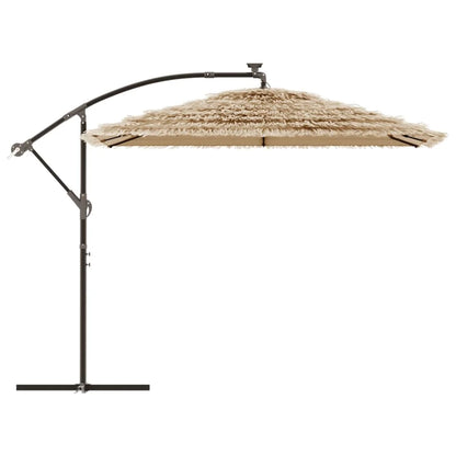 vidaXL Garden Parasol with Steel Pole Umbrella Sunshade Outdoor Patio Beach