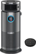 Open Box Shark - 3-in-1 Air Purifier, Heater & Fan with NanoSeal HEPA, Cleansense IQ, Odor Lock, for 500 Sq. Ft - Grey HC452