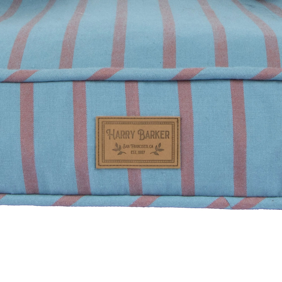 Harry Barker Blue Stripped Lounger Bed, Medium