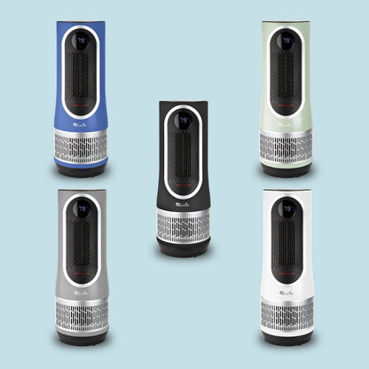 LivePure 3 in 1 Clean Heat Air Purifier/Fan & Heater. Denim Blue