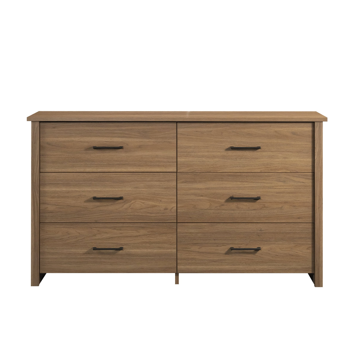 Mainstays Hillside 6-Drawer Dresser, Soft White Finish