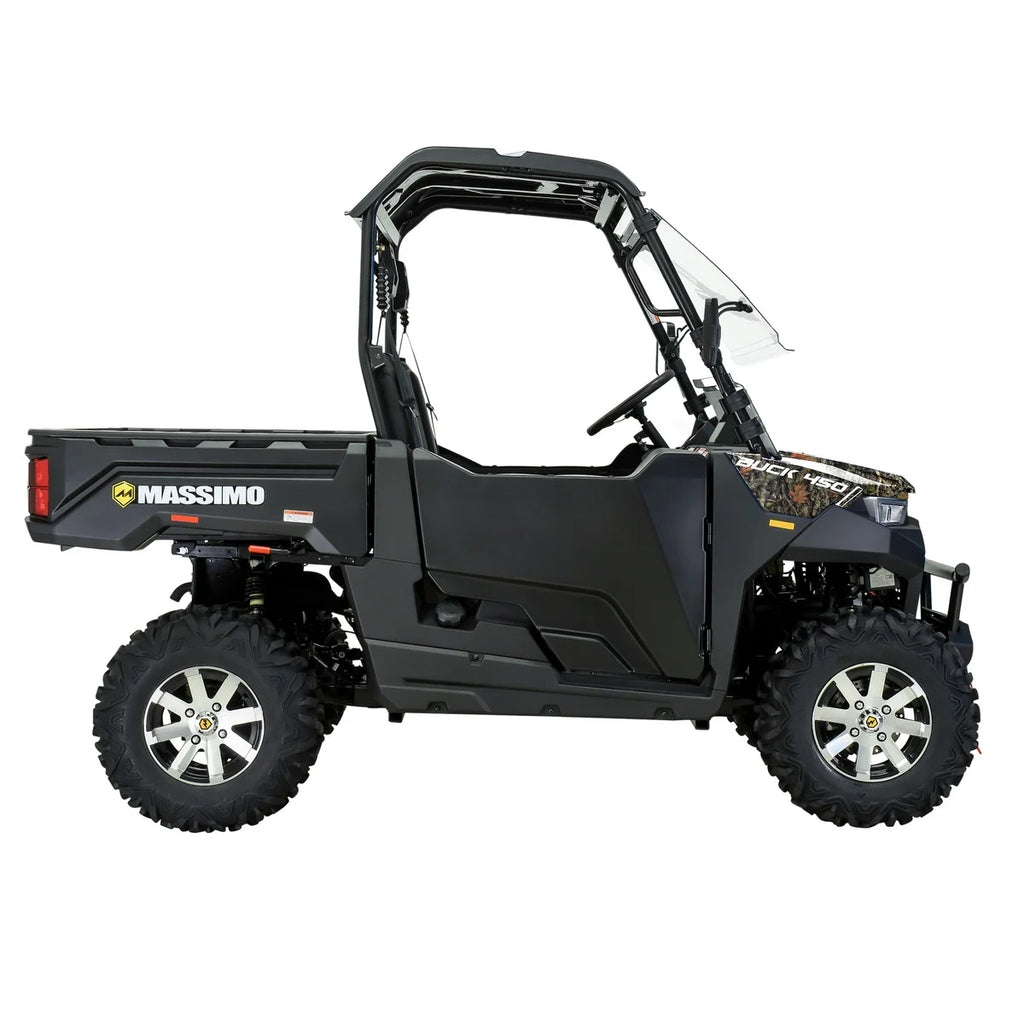 Massimo Buck 450 Side by Side UTV, EFI, 4 Stroke, 325cc, 25.5 HP, 4X4, 3000lb Winch - Red