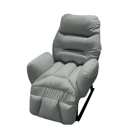 HDUTNGISN Recliner Armchair with Adjustable Backrest,White