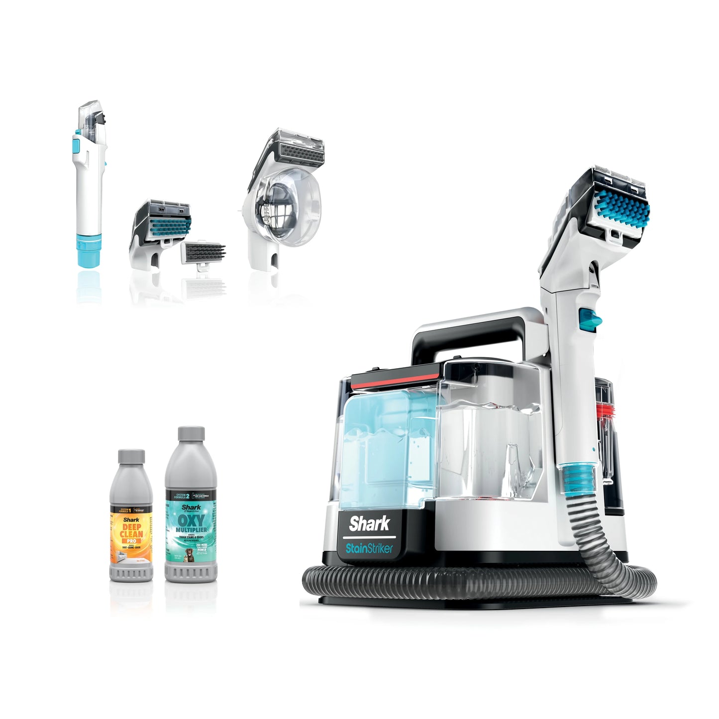 Shark StainStriker Portable Carpet & Upholstery Cleaner - Spot, Stain, & Odor Eliminator, PX201