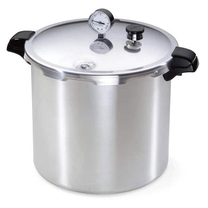 23 qt. Aluminum Pressure Canner with Rack