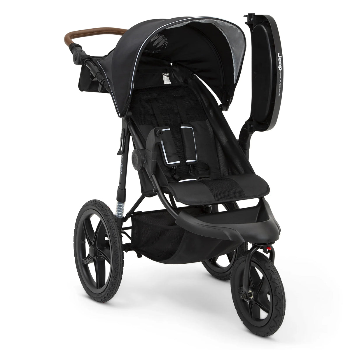 Jeep TurboGlyde Jogging Stroller by Delta Children, Black