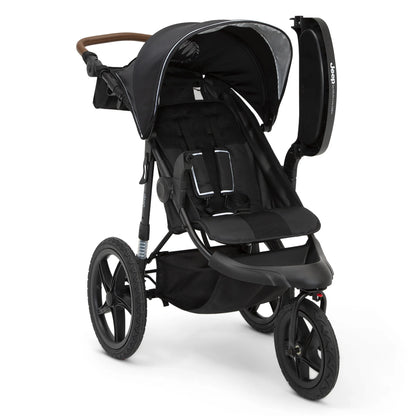 Jeep TurboGlyde Jogging Stroller by Delta Children, Black