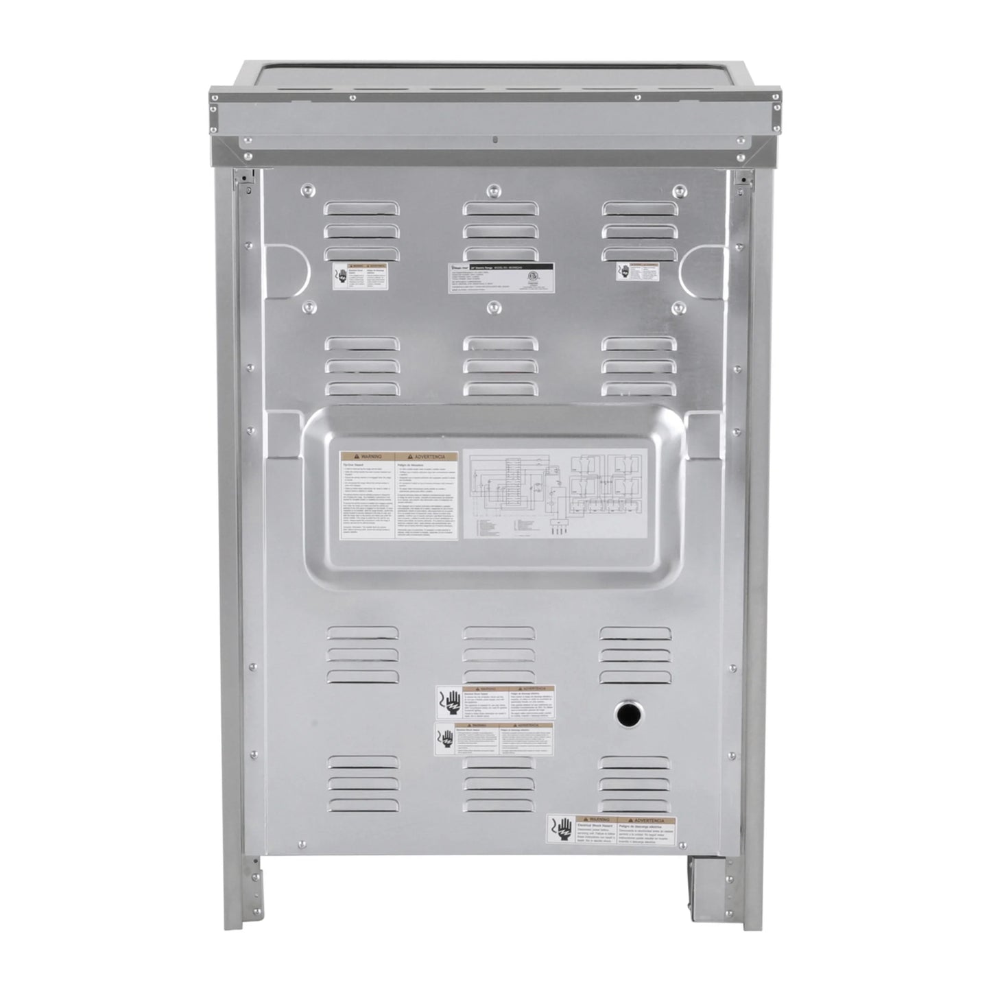 Magic Chef 2.2 cu. ft. Electric Range with Convection in Stainless Steel in Stainless Steel