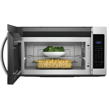 Whirlpool 1.7 Cu. Ft. Microwave Hood Combination Black
