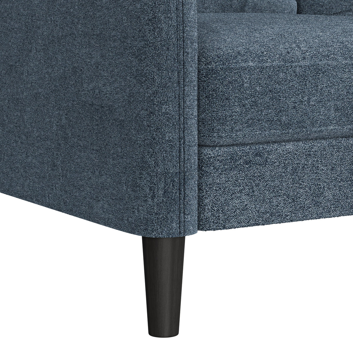 Mainstays Westley Swoop Arm Sofa, Burnt Orange