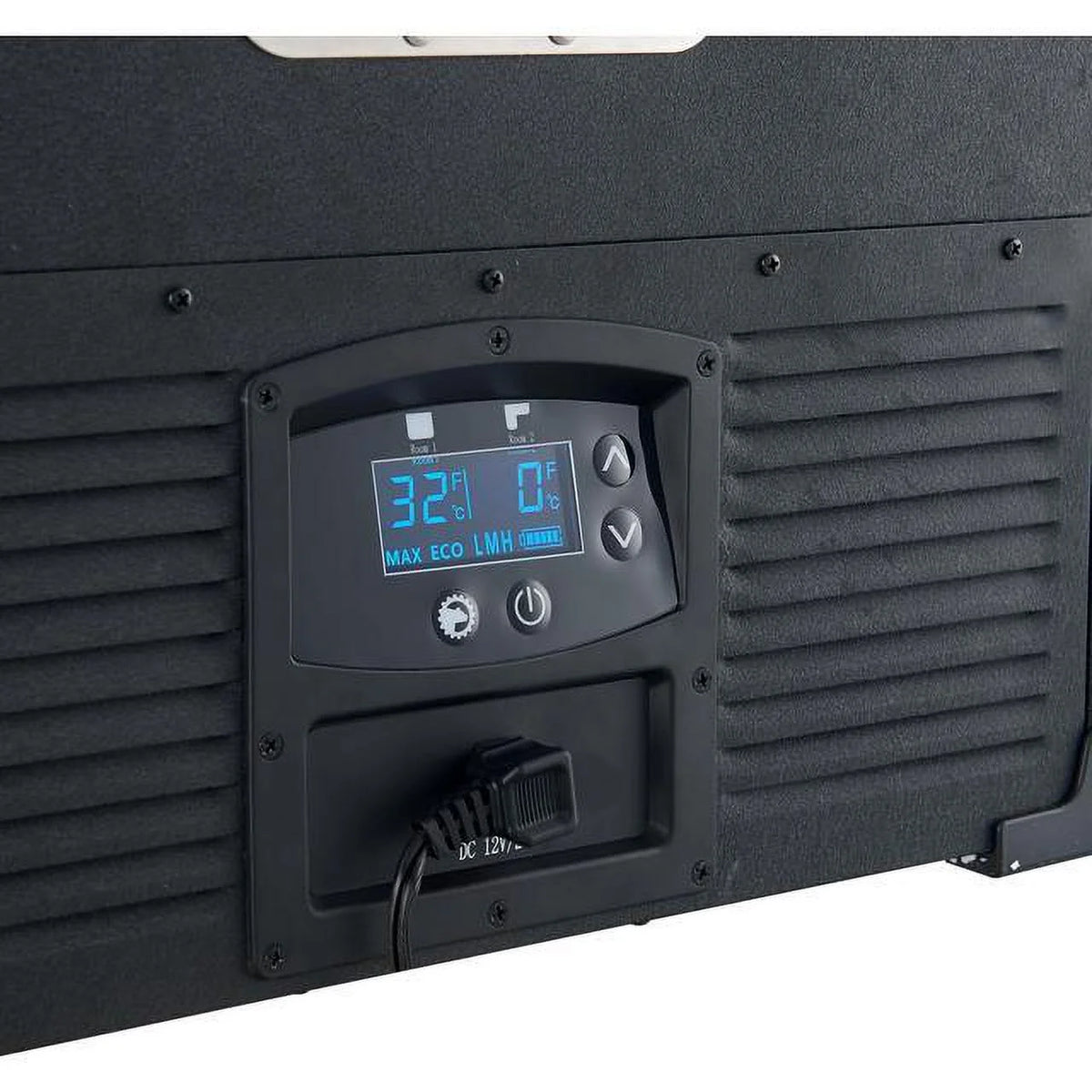 12V Car Fridge 50L 12/24V DC 110-240V AC Portable Freezer Compressor Cooler 0℉-50℉ 3-Year Warranty