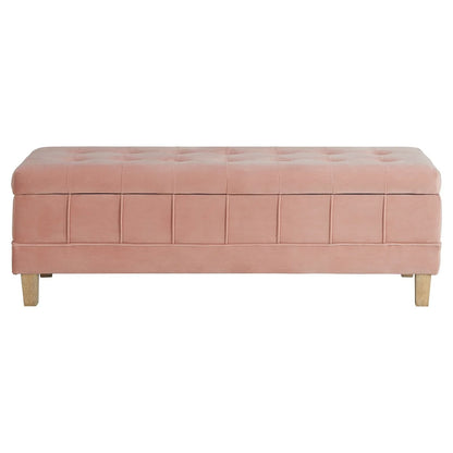 Picket House Furnishings Jude Tufted Storage Ottoman