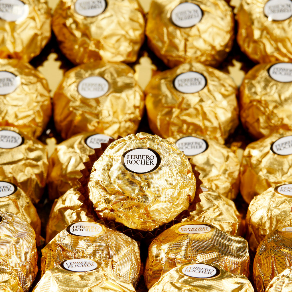 Ferrero Rocher, Milk Chocolate Hazelnut Candy, 21.2 oz, 48 Count