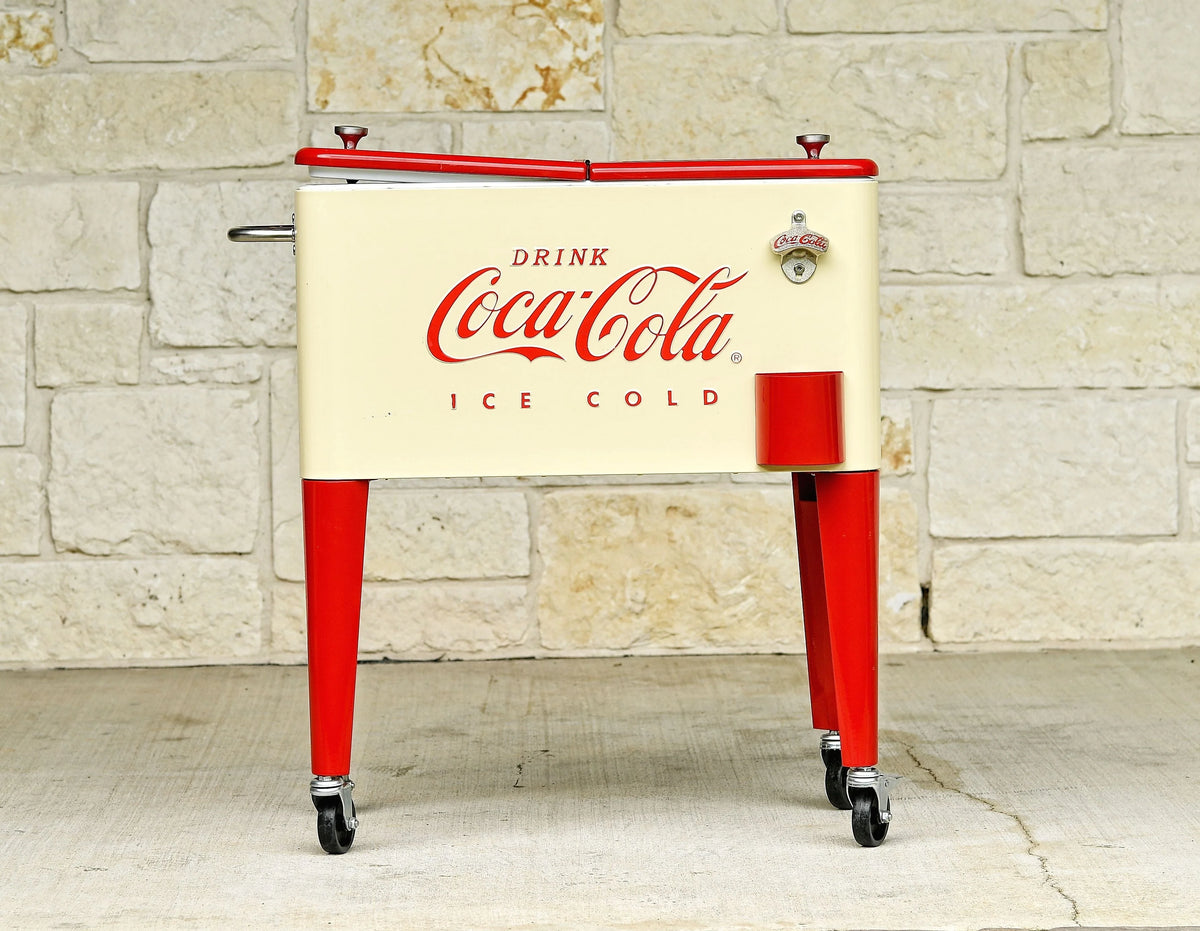 Leigh Country Licensed Coca-Cola Series CP 98111 Metal 60 Qt Outdoor Patio Cooler