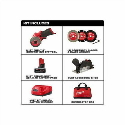 M12 FUEL 3  Compact Cut Off Tool - Kit