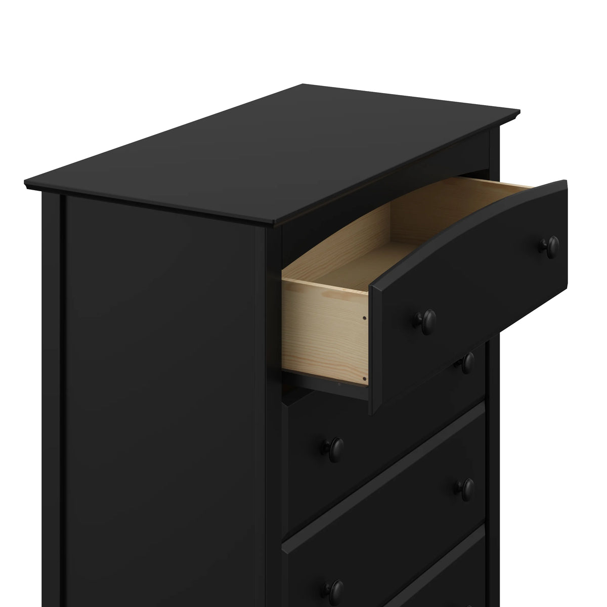 Storkcraft Kenton 5 Drawer Nursery Dresser, Pebble Gray