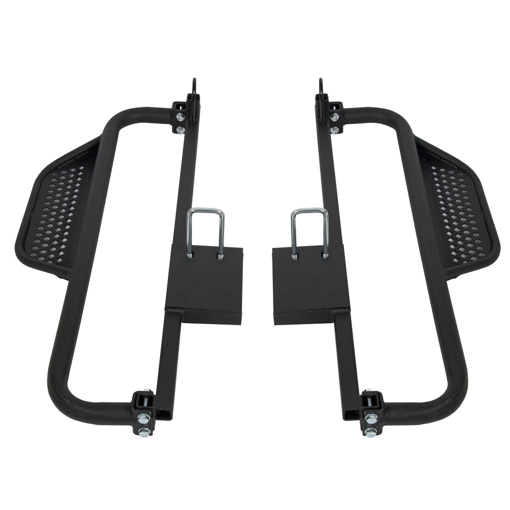 Kojem Steel Armor Nerf Bars With Brackets Step Down for Club Car DS Golf Carts 1982-UP (will not fit 2004-Up Club Car ��