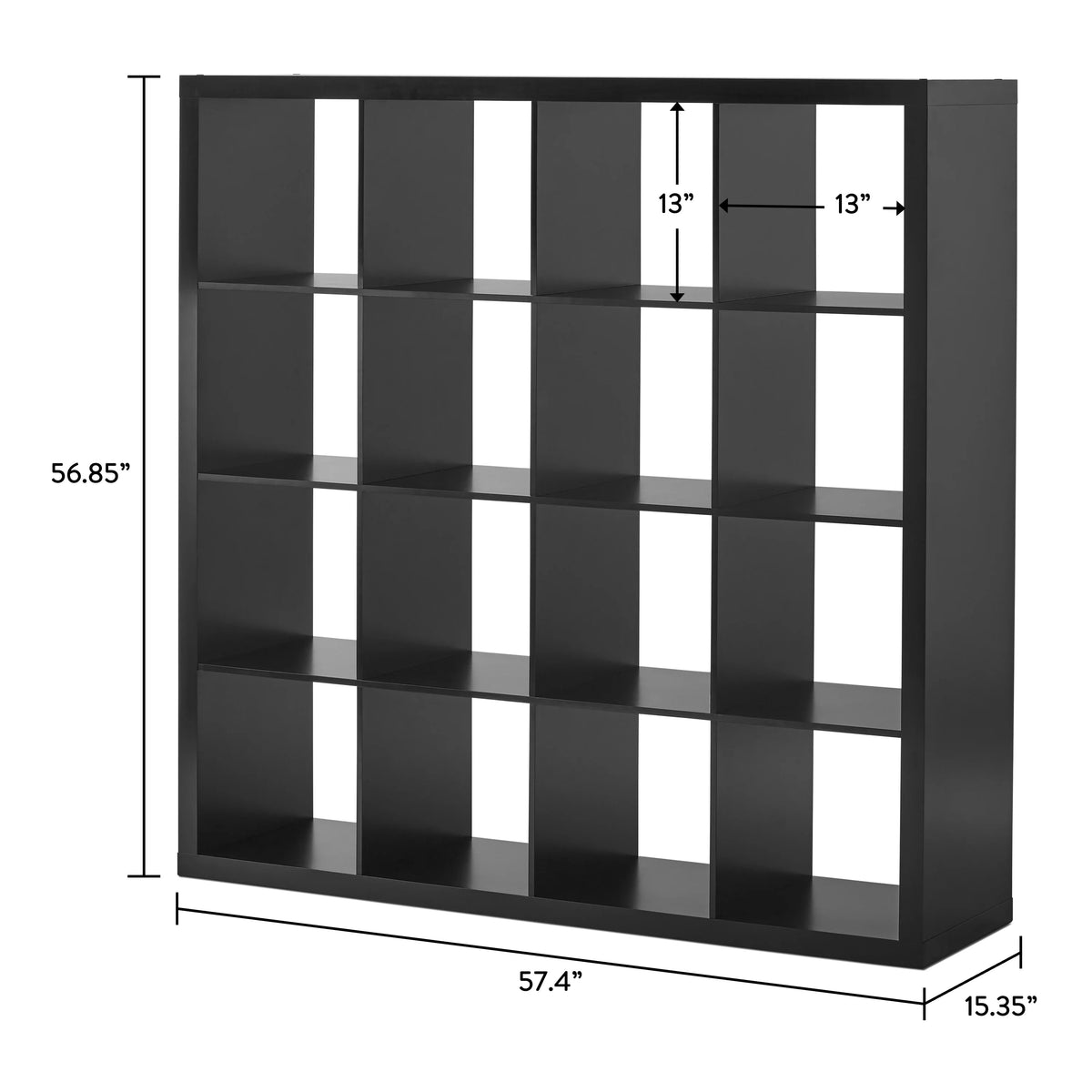 Better Homes & Gardens 16 Cube Storage Organizer, Acorn