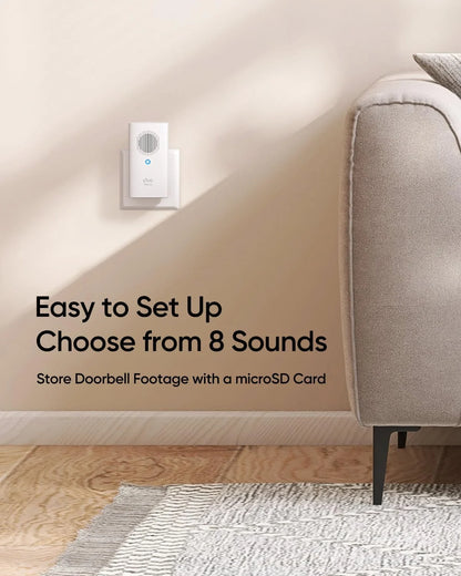 eufy Security Video Doorbell E340, Dual Cameras with Delivery Guard, 2K Camera