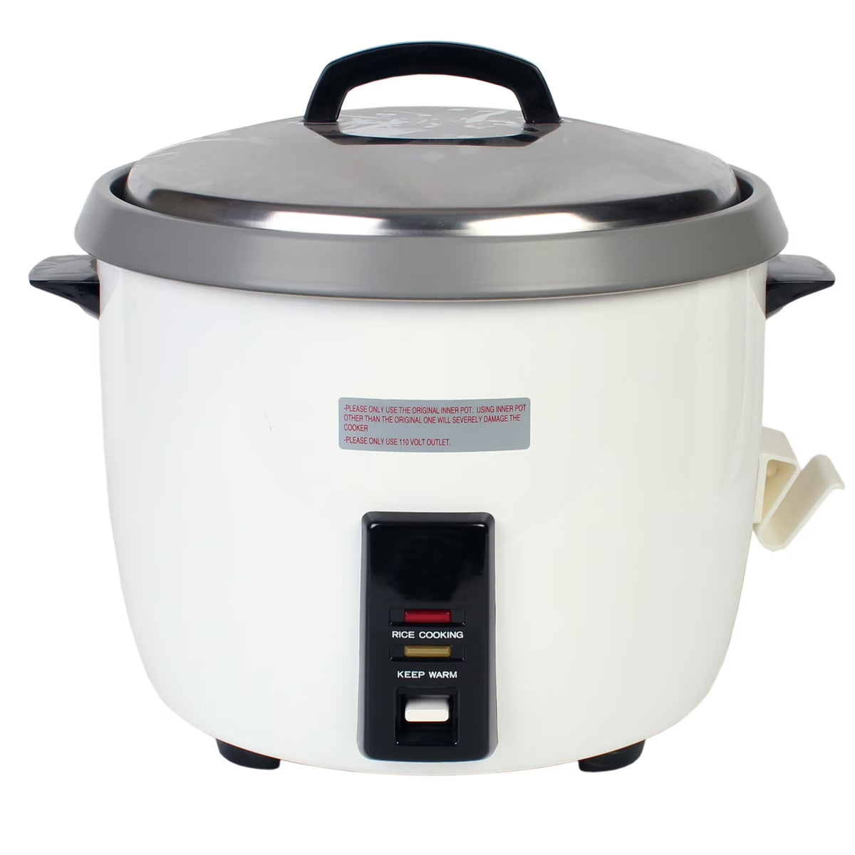 Excellante 30 cup/ 60 bowls rice cooker and warmer, non-stick inner pot, commercial grade, comes in each