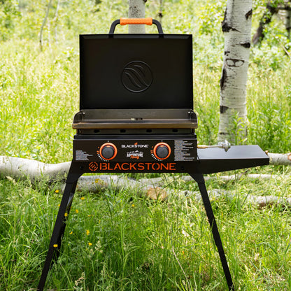 Blackstone Adventure Ready 2-Burner 22" Propane Omnivore Griddle with Stand and Adapter Hose