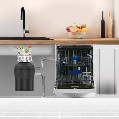 Equator 24 in Dishwasher 14 place + 3/4 HP Garbage Disposer QUIET 51dB 110V