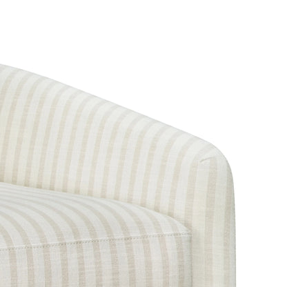 Beautiful Drew 72.2" Sofa by Drew Barrymore for Adults, Striped Linen