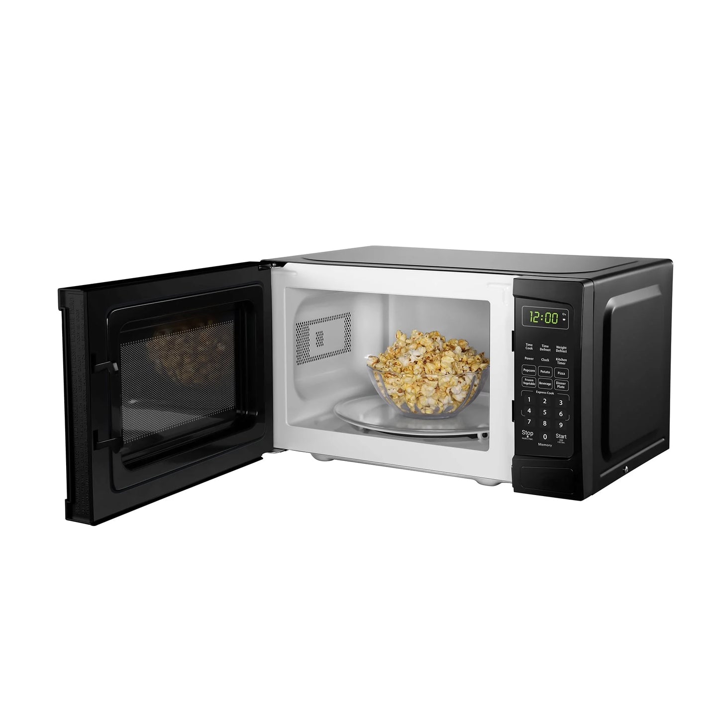 Danby 700W 0.7 Cubic Feet Convenient User-Friendly Countertop Microwave, Black