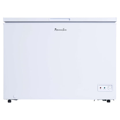 Professional Series 10 Cu Ft Chest Freezer, Manual Defrost, White