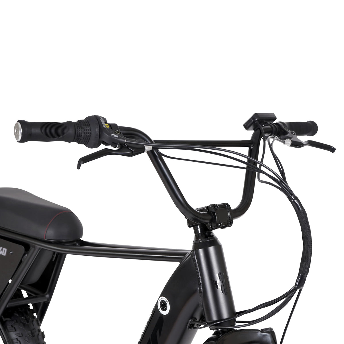 Hyper Bicycles Ultra 40 20" 36V Electric Bike for Adults, 250W E-Bike Motor, Matte Black