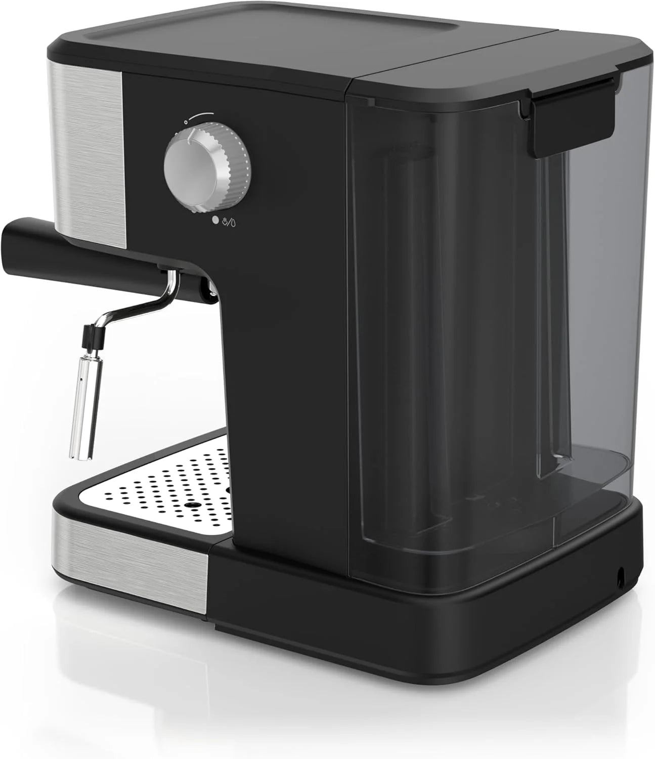 BLACK+DECKER 15-Bar Espresso and Cappuccino Maker, Stainless Steel