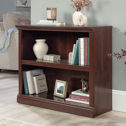 Sauder Select 2 Shelf Bookcase, Washington Cherry Finish
