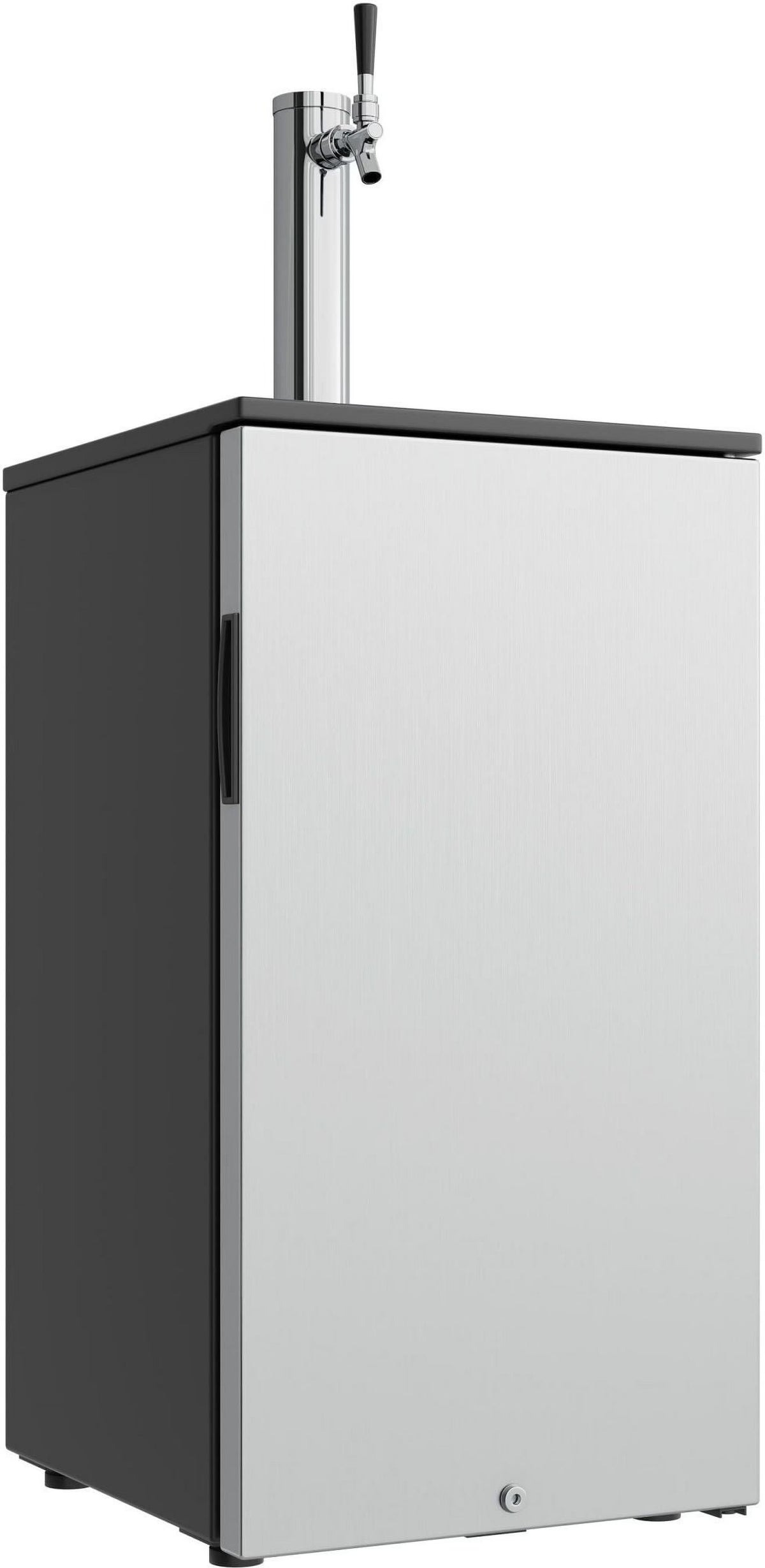 Edgestar Kc1000 18" Wide Kegerator - Stainless Steel