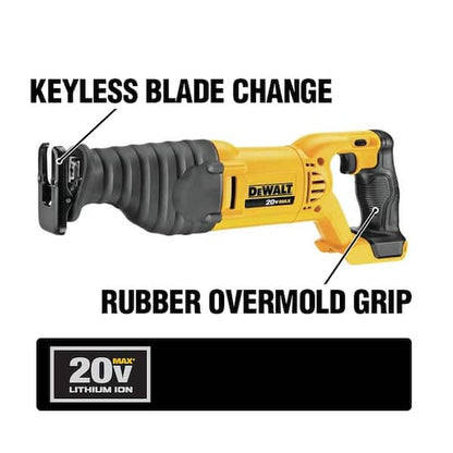 20V MAX Cordless 10 Tool Combo Kit with (2) 20V 2.0Ah Batteries, Charger, and Bag